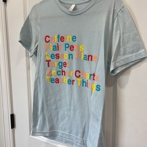 Teacher tee